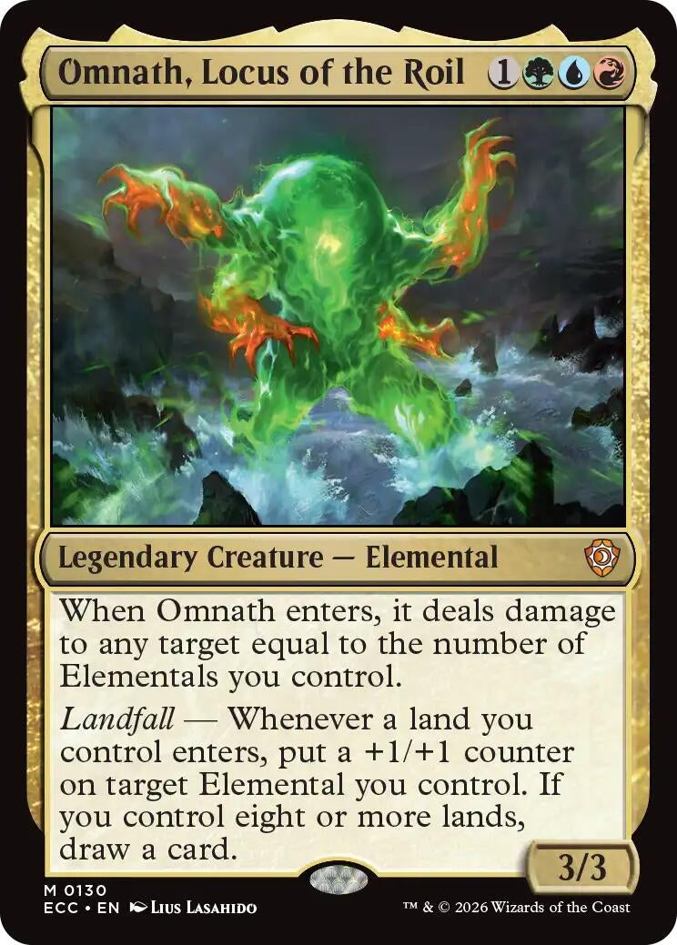 Image for Omnath, Locus of the Roil (130) - Magic: The Gathering