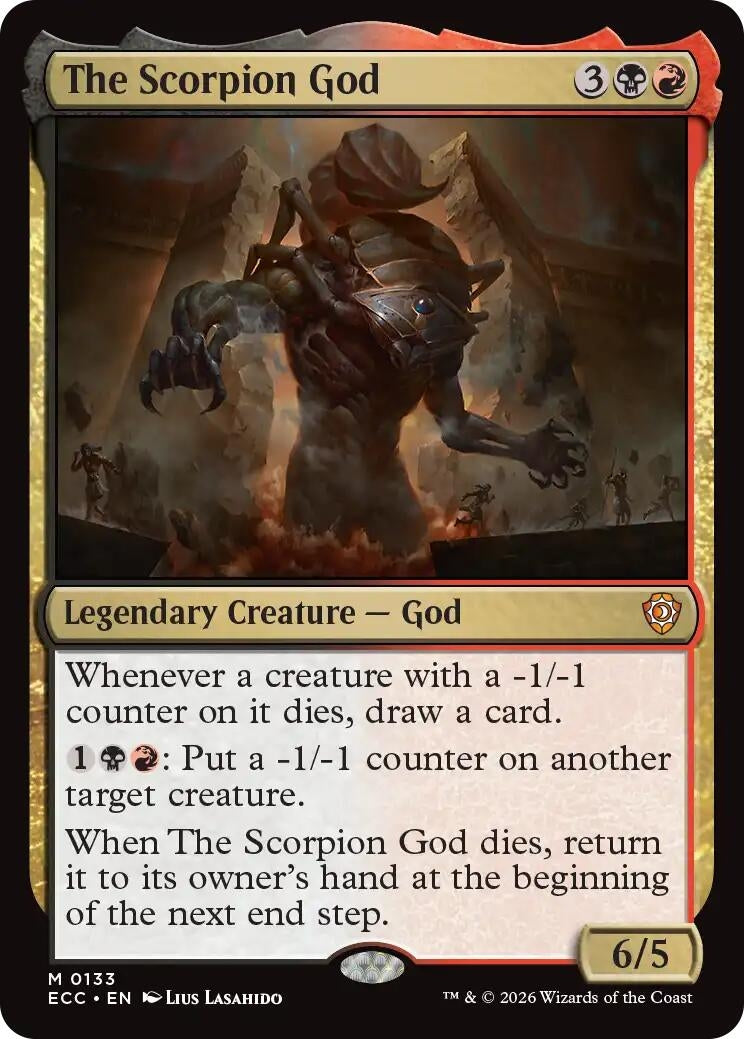 Image for The Scorpion God (133) - Magic: The Gathering