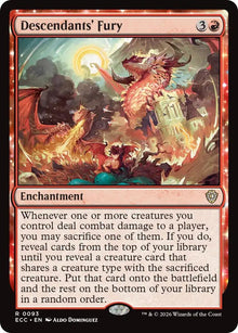Image for Descendants' Fury (93) - Magic: The Gathering