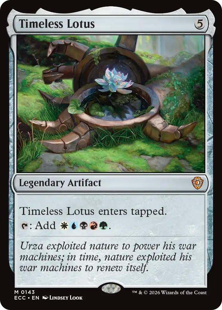 Image for Timeless Lotus (143) - Magic: The Gathering