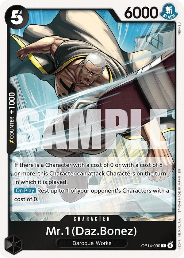 Mr.1(Daz.Bonez) (OP14-090) (OP14)