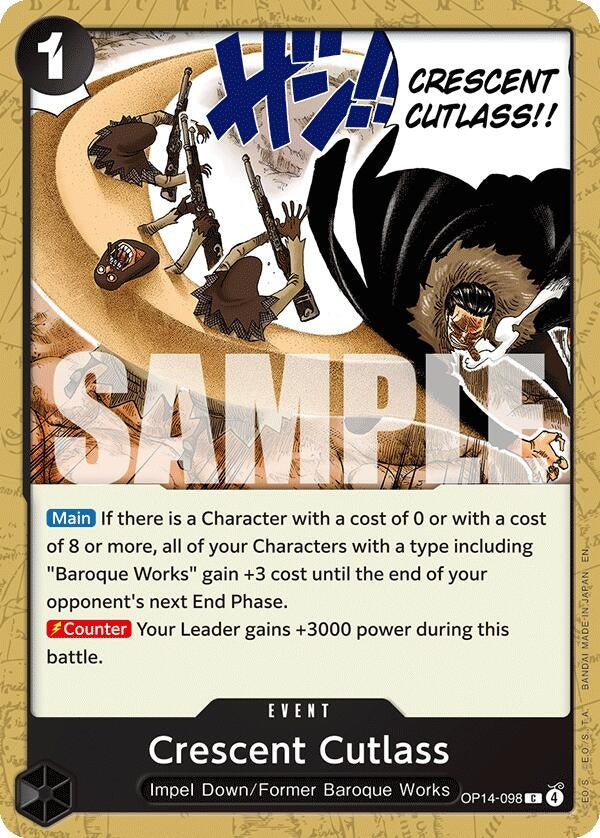 Crescent Cutlass (OP14-098) (OP14)