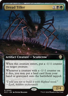 Image for Dread Tiller (Extended Art) - Magic: The Gathering