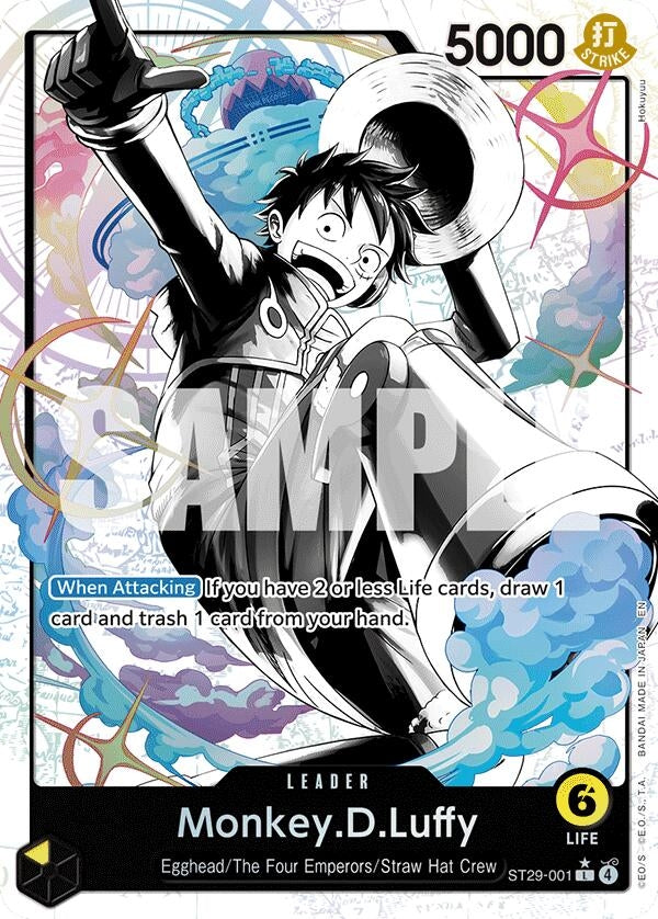 Image for Monkey.D.Luffy (001) (Parallel) (ST29-001) (ST-29) - One Piece Card Game