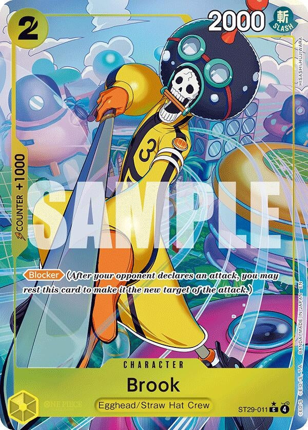 Image for Brook (Full Art) (ST29-011) (ST-29) - One Piece Card Game
