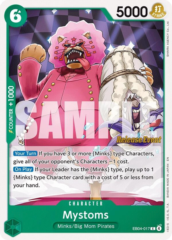 Image for Mystoms (EB04-017) (OP14 RE) - One Piece Card Game