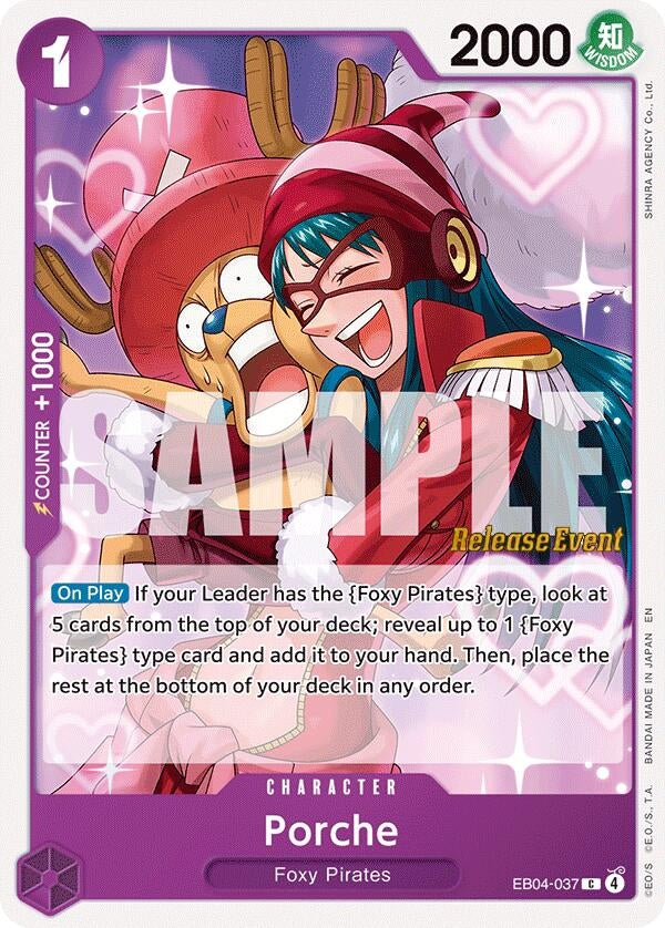 Image for Porche (EB04-037) (OP14 RE) - One Piece Card Game