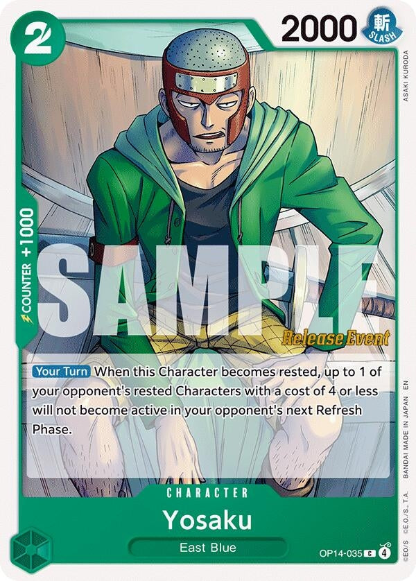 Image for Yosaku (OP14-035) (OP14 RE) - One Piece Card Game