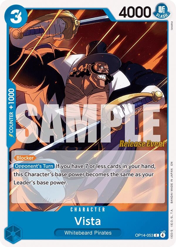 Image for Vista (OP14-053) (OP14 RE) - One Piece Card Game