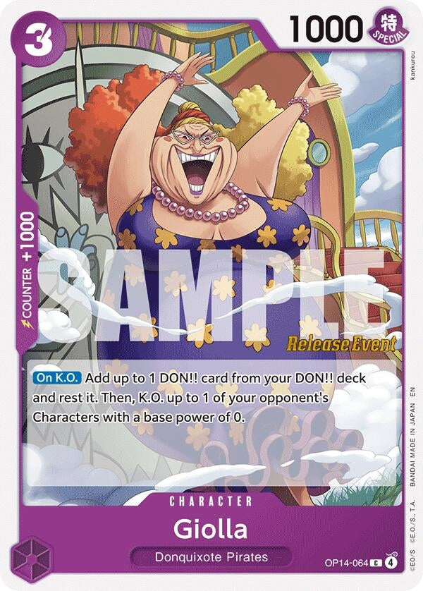 Image for Giolla (OP14-064) (OP14 RE) - One Piece Card Game