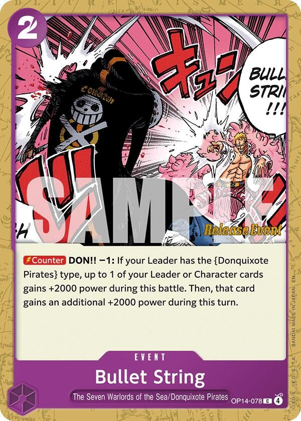 Image for Bullet String (OP14-078) (OP14 RE) - One Piece Card Game