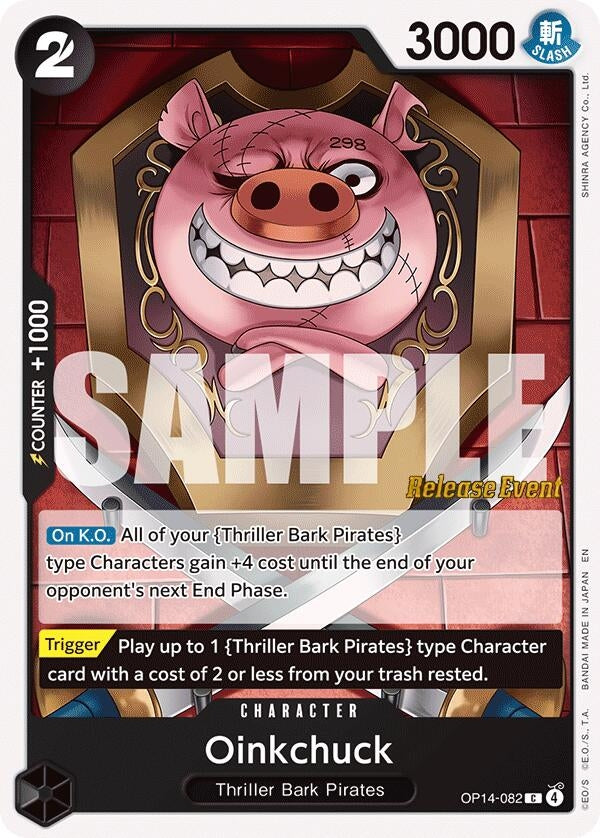 Image for Oinkchuck (OP14-082) (OP14 RE) - One Piece Card Game