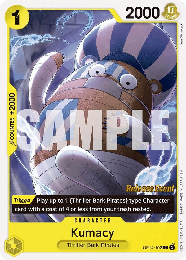 Image for Kumacy (OP14-102) (OP14 RE) - One Piece Card Game