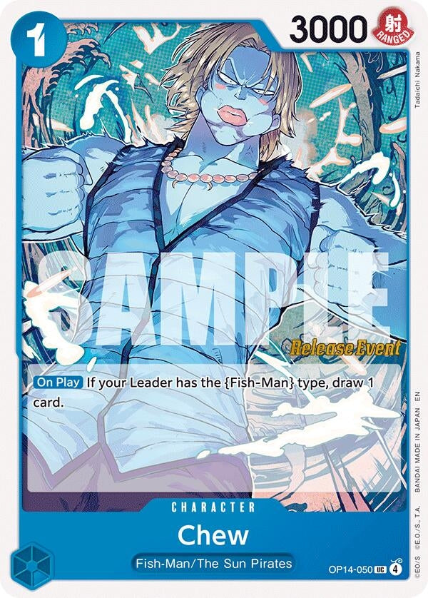 Image for Chew (OP14-050) (OP14 RE) - One Piece Card Game