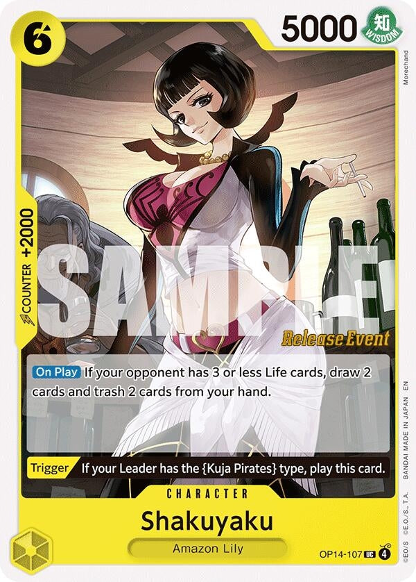 Image for Shakuyaku (OP14-107) (OP14 RE) - One Piece Card Game