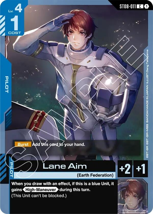 Image for Lane Aim (ST08-011) (ST08) - Gundam Card Game