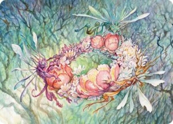 Image for Grave Venerations Art Card (46) - Magic: The Gathering