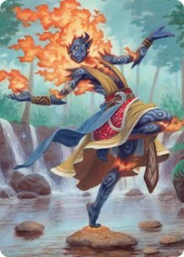 Image for Ashling, Rekindled Art Card (16/54) (16) - Magic: The Gathering