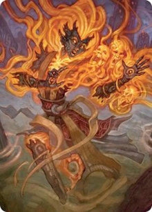 Image for Ashling, Rekindled Art Card (33/54) (33) - Magic: The Gathering