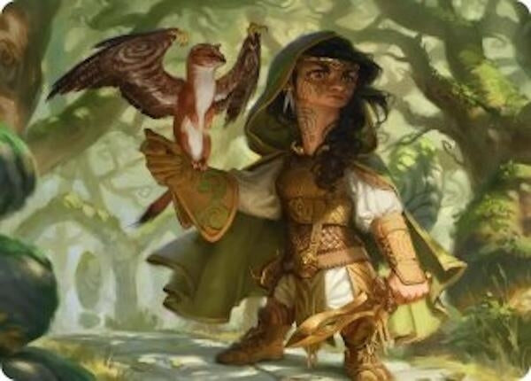 Image for Crossroads Watcher Art Card (20) - Magic: The Gathering