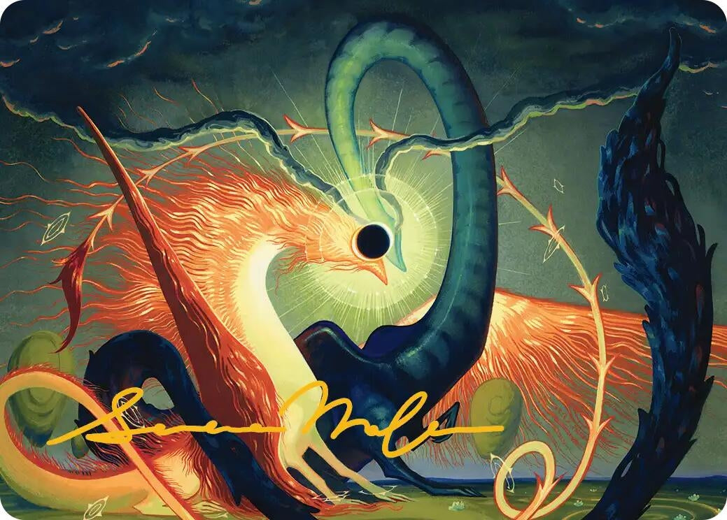 Image for Celestial Reunion Art Card (42/54) (Gold-Stamped Signature) (42) - Magic: The Gathering