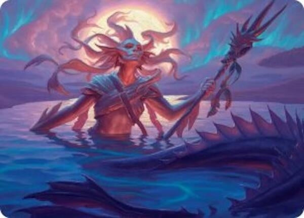 Image for Eclipsed Merrow Art Card (22) - Magic: The Gathering