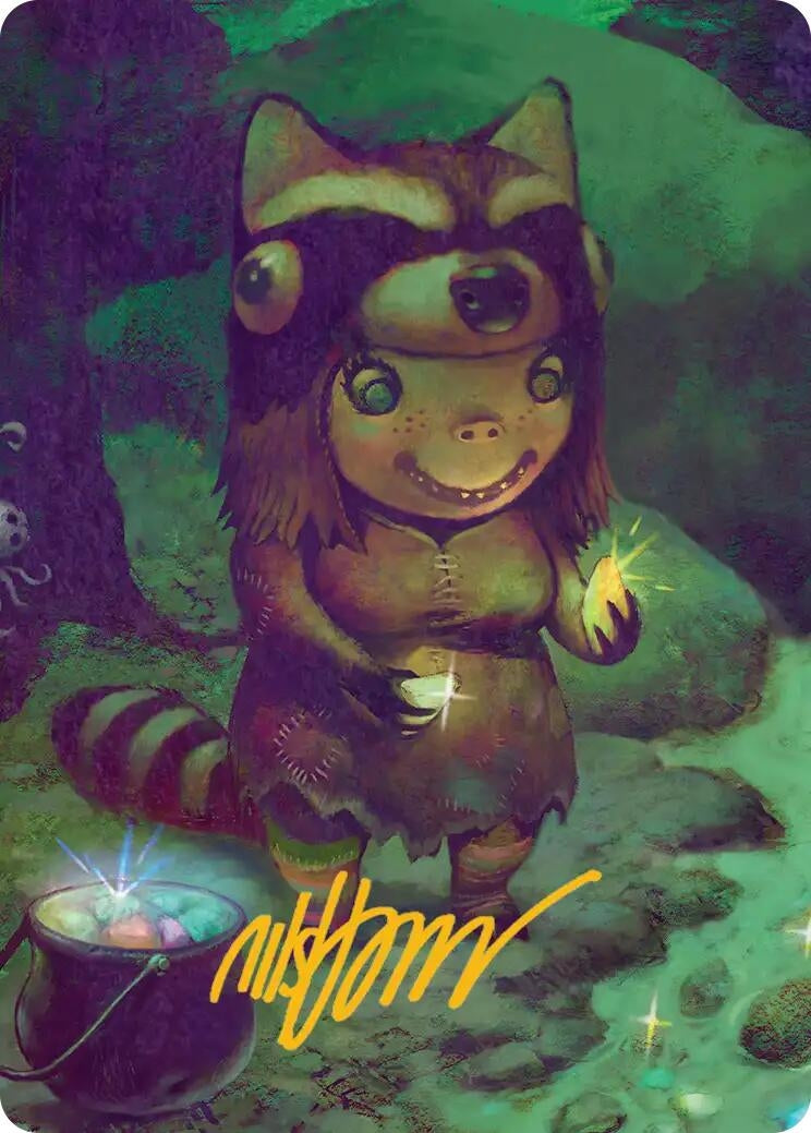 Image for Glister Bairn Art Card (Gold-Stamped Signature) (23) - Magic: The Gathering
