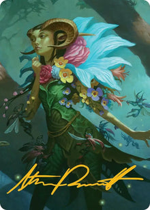 Image for Maralen, Fae Ascendant Art Card (Gold-Stamped Signature) (24) - Magic: The Gathering