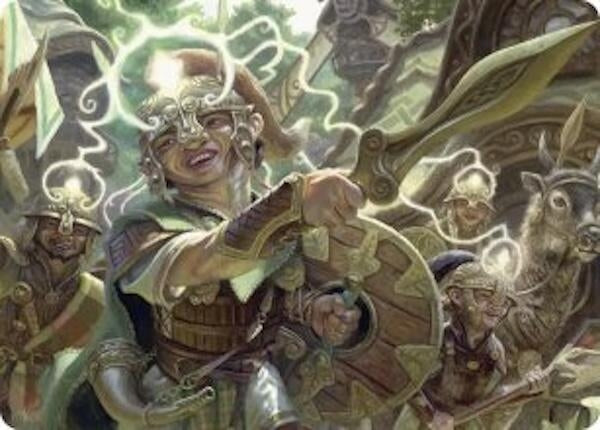 Image for Thoughtweft Lieutenant Art Card (26) - Magic: The Gathering