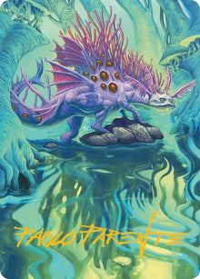 Image for Wistfulness Art Card (Gold-Stamped Signature) (37) - Magic: The Gathering