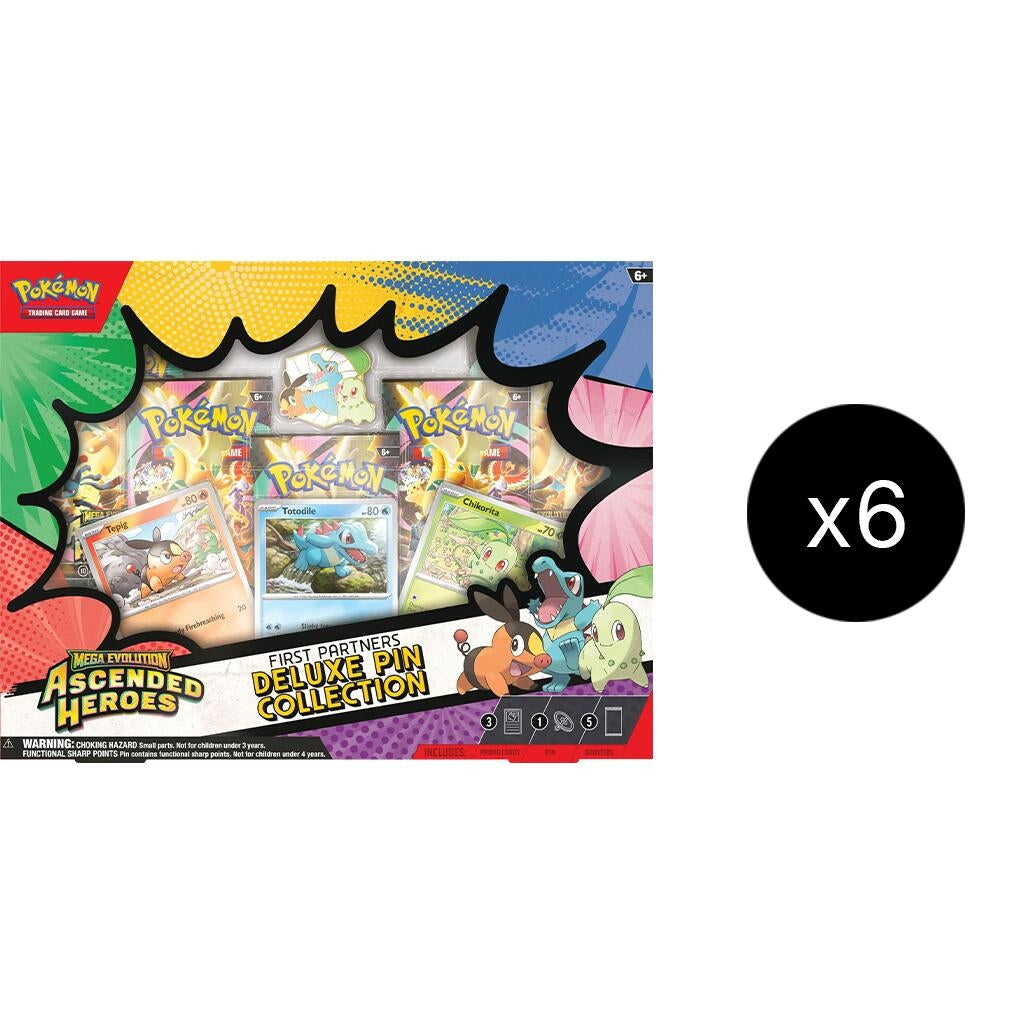 Image for Ascended Heroes First Partners Deluxe Pin Collection Case - Pokemon
