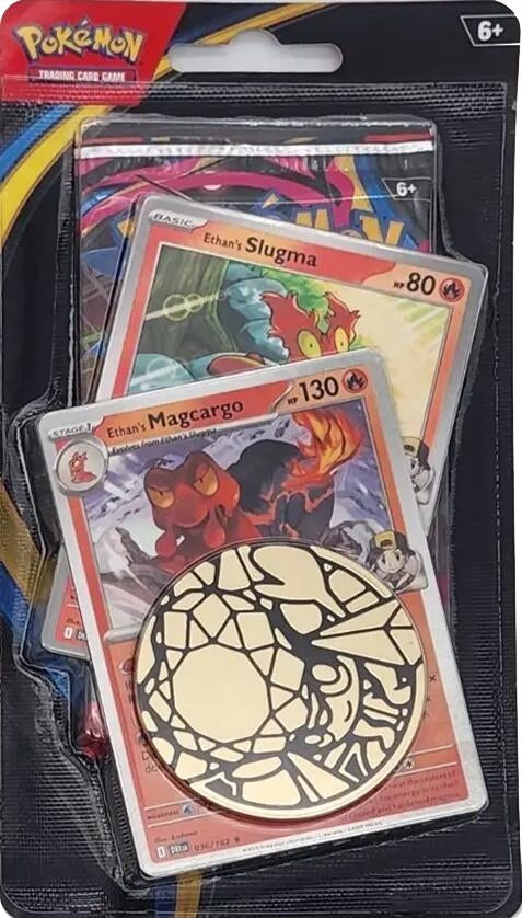 Image for Phantasmal Flames Premium Checklane Blister [Ethan's Magcargo] - Pokemon