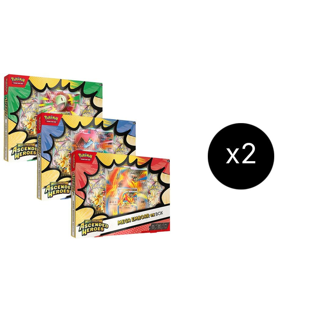Image for Ascended Heroes Mega ex Boxes Case - Pokemon