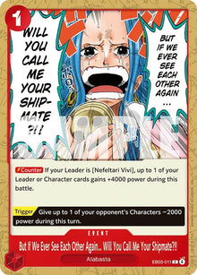 But If We Ever See Each Other Again... Will You Call Me Your Shipmate?!! (EB03-011) (EB-03)