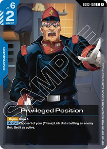 Privileged Position (GD03-102) (GD03)