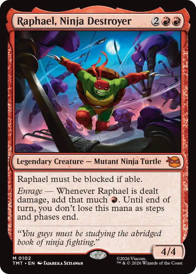 Raphael, Ninja Destroyer (102) (TMT)