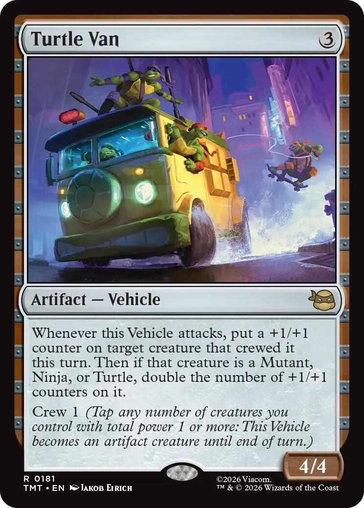 Turtle Van (181) (TMT)