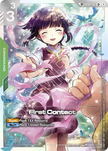 Image for First Contact (SP) (U+) (GD01-107) (GD03) - Gundam Card Game