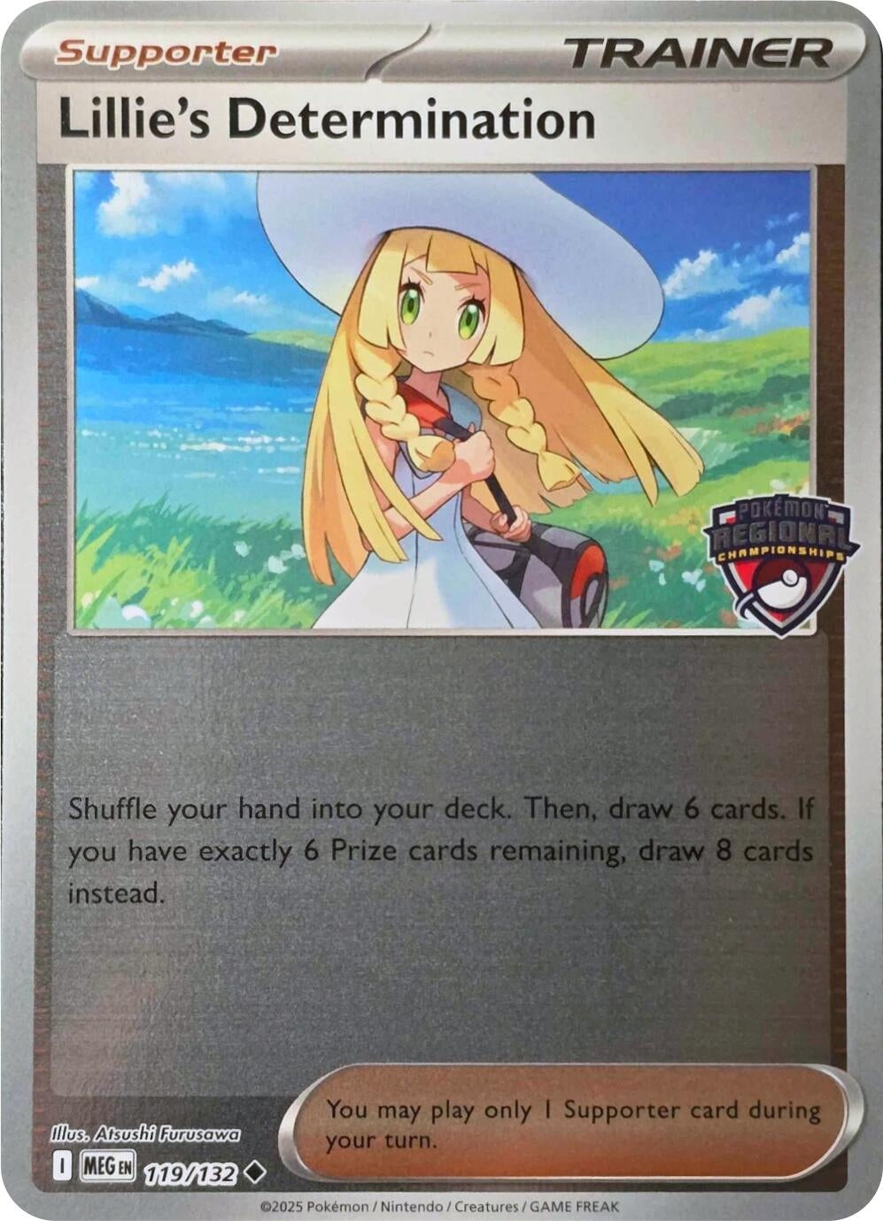 Image for Lillie's Determination (Regional Championships) (119/132) (PR) - Pokemon