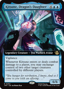 Kitsune, Dragon's Daughter (Extended Art) (262) (TMT)