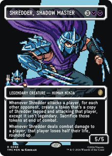 Shredder, Shadow Master (Borderless) (Surge Foil) (88) (TMC)