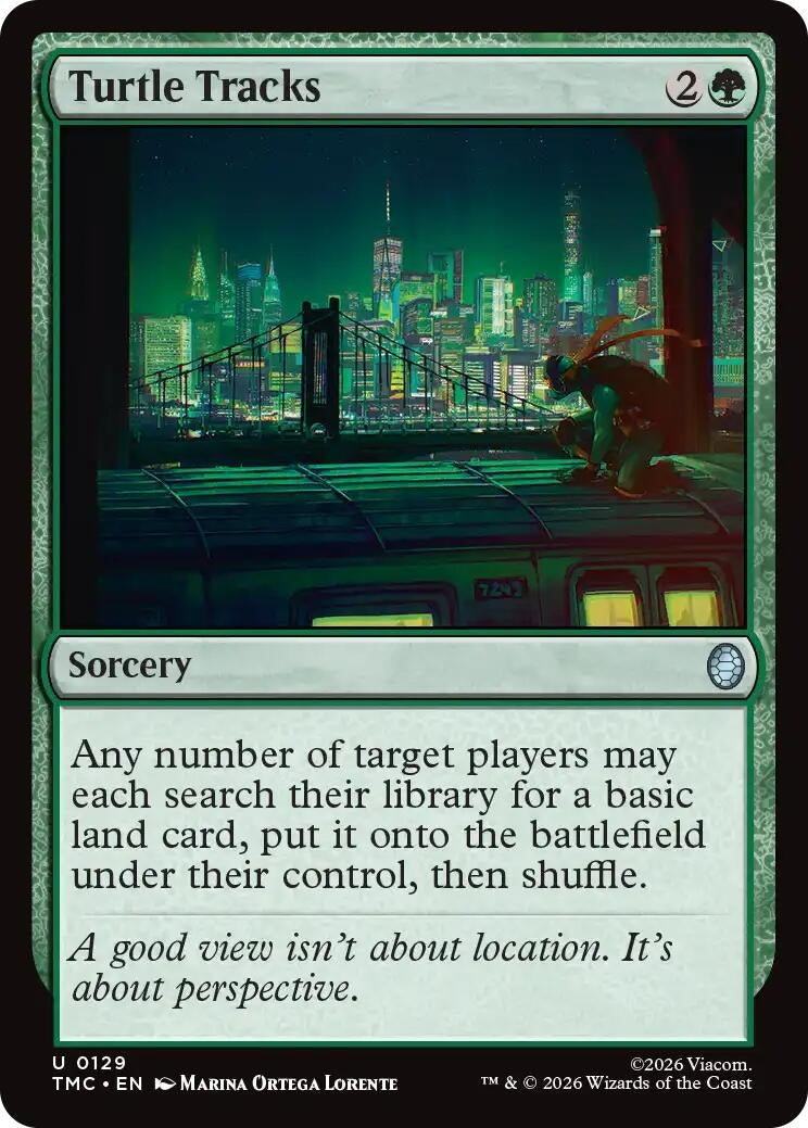 Turtle Tracks (129) (TMC)