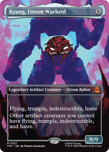 Krang, Utrom Warlord (Borderless) (221) (TMT)