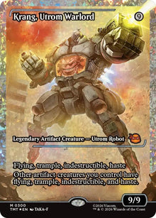 Krang, Utrom Warlord (Showcase) (Fracture Foil) (300) (TMT)