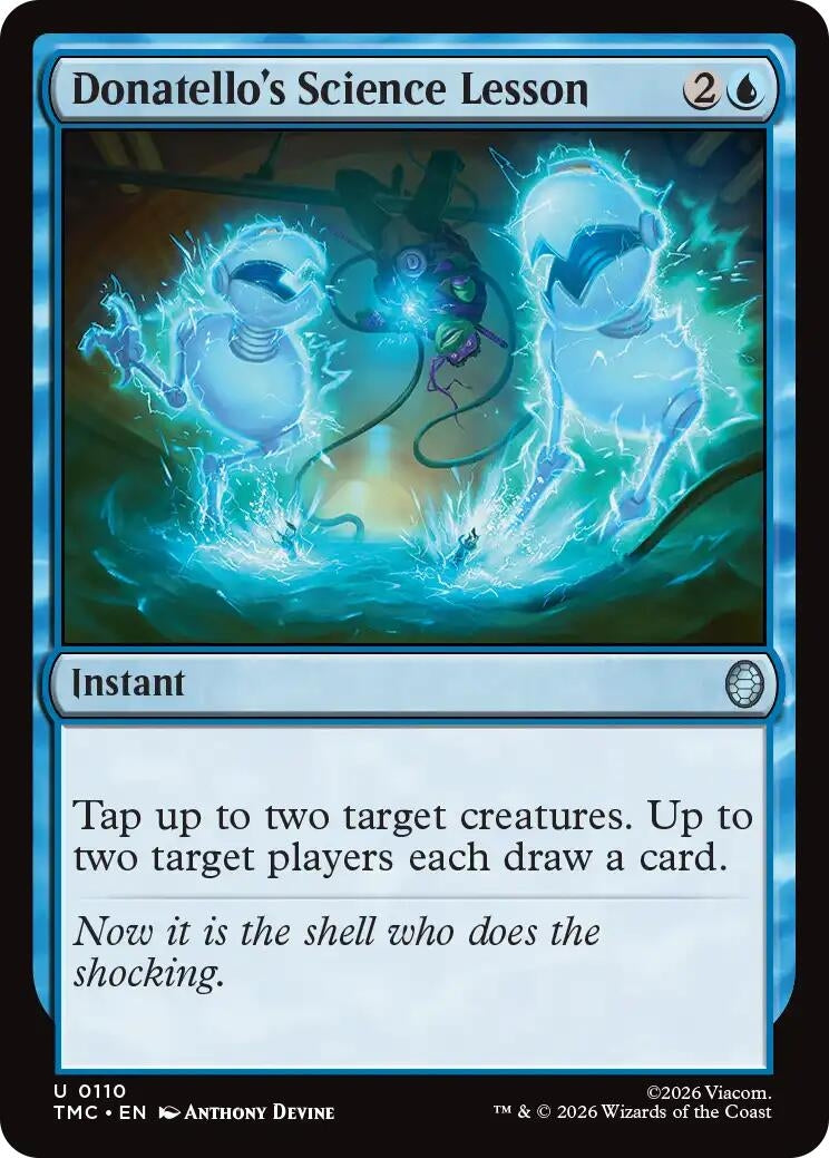 Donatello's Science Lesson (110) (TMC)