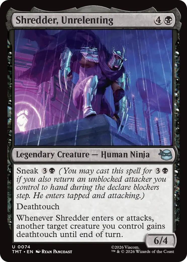 Shredder, Unrelenting (74) (TMT)