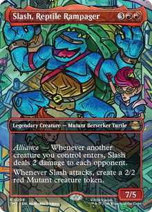 Slash, Reptile Rampager (Borderless) (208) (TMT)