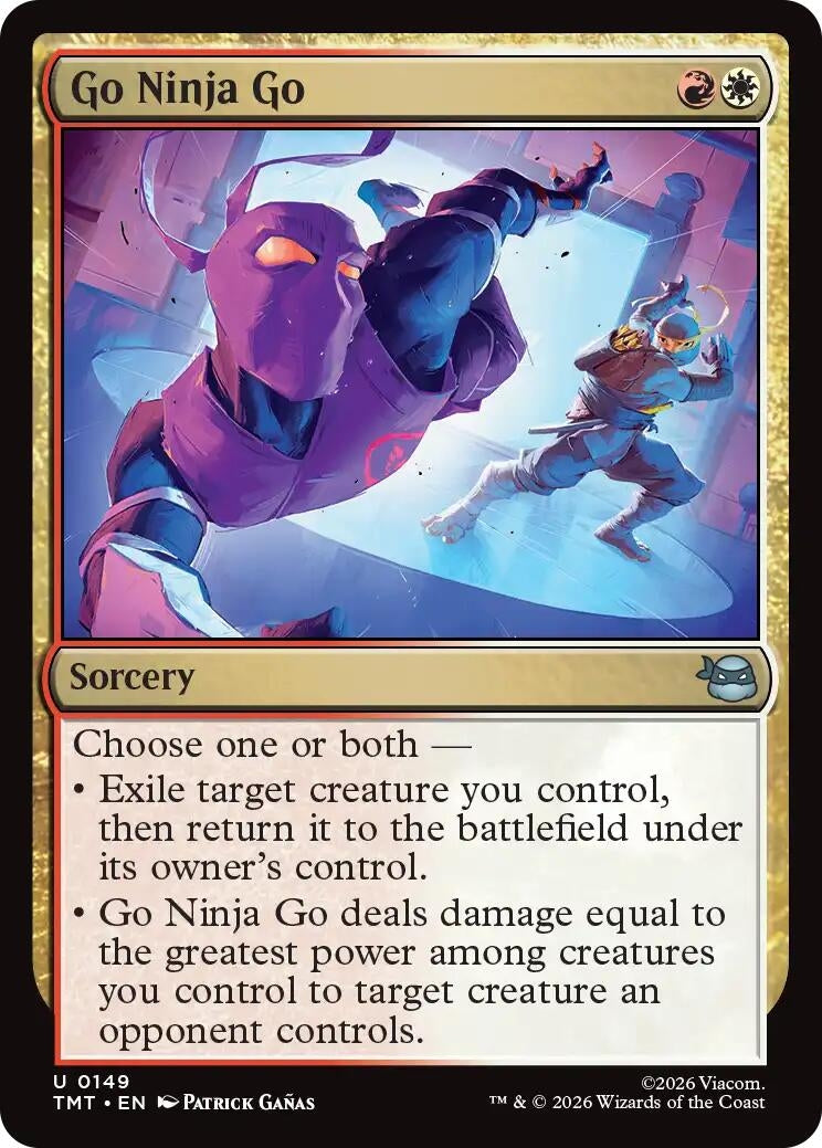Go Ninja Go (149) (TMT)