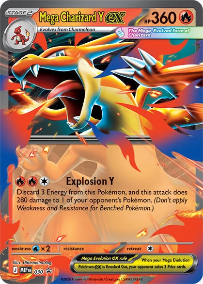 Image for Mega Charizard Y ex - 030 (030) (MEP) - Pokemon