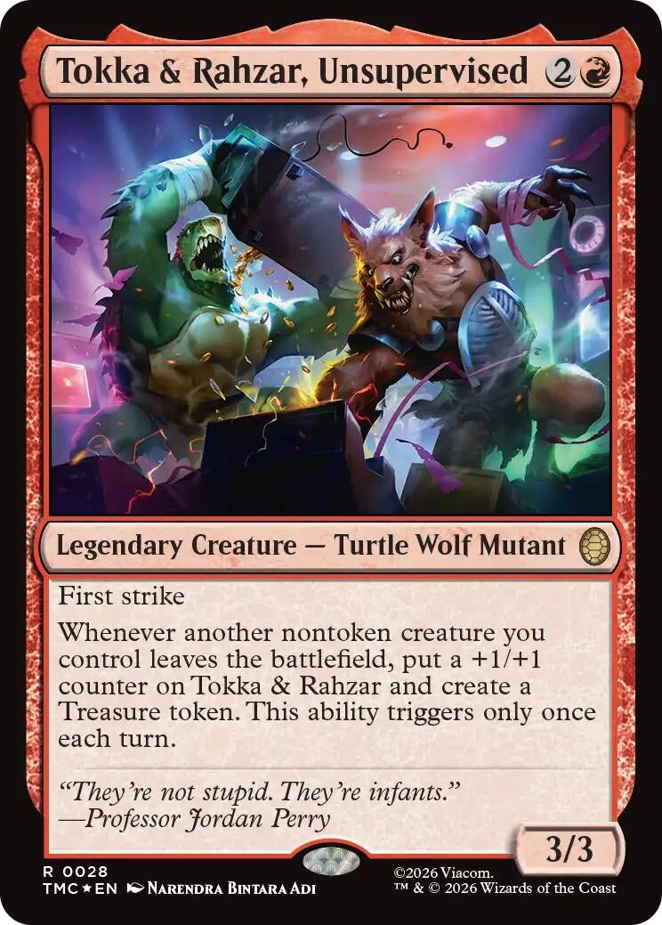 Tokka & Rahzar, Unsupervised (Surge Foil) (28) (TMC)